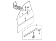 Diagram for Mazda Protege Mirror Cover - BC1M69171D
