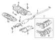 Diagram for Mazda 3 Exhaust Pipe - PY31-20-55XA