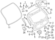 Diagram for Mazda CX-50 Liftgate Lift Support - VA40-63-620