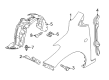 Diagram for Mazda Wheelhouse - D652-56-140C