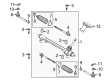 Diagram for Mazda Rack And Pinion - TK48-32-110C