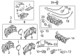 Diagram for Mazda Ignition Lock Assembly - BJS7-66-3S0