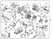 Diagram for Mazda 3 Heater Core - BBM4-61-A10