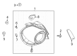 Diagram for Mazda MX-30 EV Back Up Light - DN4G-51-160