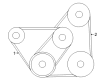 Diagram for Mazda Drive Belt - FSJ2-18-381
