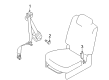 Diagram for Mazda 5 Seat Belt - C235-57-790D-00