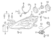 Diagram for Mazda 6 Lighting Control Module - GEG2-51-0H3