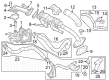 Diagram for Mazda EGR Valve Gasket - P5SP-20-318