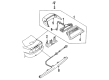 Diagram for Mazda Protege Light Socket - BW3P-51-584
