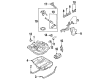 Diagram for Mazda Protege Fuel Filler Neck - BC4C-42-210B