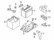 Diagram for Mazda Battery Terminal - BCKA-67-TB1