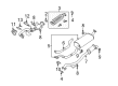 Diagram for Mazda MPV Exhaust Pipe - GY01-40-3A0C