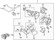Diagram for Mazda 626 Heater Hose - GD7E-61-211