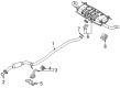 Diagram for Mazda CX-70 Catalytic Converter - H301-40-600