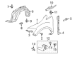 Diagram for Mazda CX-7 Wheelhouse - EG21-56-131A