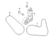 Diagram for Mazda CX-70 Drive Belt - PY01-15-908