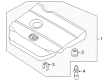 Diagram for Mazda 3 Engine Cover - L3G6-10-2F0B