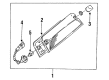 Diagram for Mazda 323 Light Socket - BR93-51-584