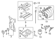 Diagram for Mazda Throttle Body Gasket - PE13-13-655