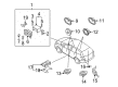 Diagram for Mazda MX-5 Miata Car Speakers - NE64-66-A60
