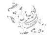 Diagram for Mazda RX-8 Bumper Cover - FEY1-50-22X-BB
