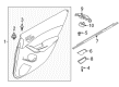 Diagram for Mazda 6 Door Seal - GHK1-73-821D