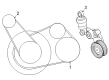 Diagram for Mazda CX-70 Belt Tensioner - T301-15-980B