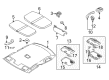 Diagram for Mazda Protege Dome Light - B25D-51-310B-48