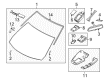 Diagram for Mazda 6 Parking Assist Sensor - GHP9-67-XD0B