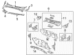 Diagram for Mazda Tribute Grille - ZZCA-50-791
