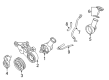 Diagram for Mazda B3000 Power Steering Pump Pulley - ZZM0-32-601