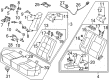 Diagram for Mazda 6 Cup Holder - GK2A-88-2B7B-02