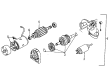 Diagram for Mazda Starter Solenoid - K801-18-X10A