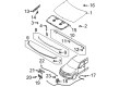 Diagram for Mazda Hood Latch - DN4E-56-620A