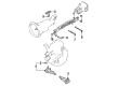 Diagram for Mazda RX-7 Engine Mount - FD31-39-050B