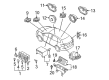 Diagram for Mazda CX-7 Car Speakers - EG23-66-960
