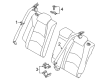 Diagram for Mazda Seat Belt - BHY9-57-790A