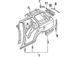 Diagram for Mazda 323 Weather Strip - B216-62-952C