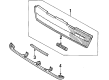 Diagram for Mazda 929 Grille - HF75-50-710A
