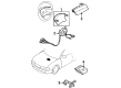 Diagram for Mazda MX-6 Air Bag Control Module - GE5G-57-K30