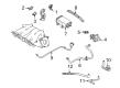 Diagram for Mazda 626 Oxygen Sensor - FS1G-18-861A