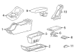 Diagram for Mazda Cup Holder - 1F60-55-R04-00