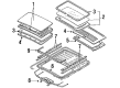 Diagram for Mazda MX-6 Weather Strip - GJ24-69-825A