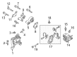 Diagram for Mazda CX-5 Engine Mount Torque Strut - KD45-39-040