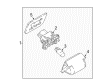 Diagram for Mazda CX-5 Light Socket - GHP9-51-272