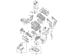 Diagram for Mazda Millenia Crankshaft Pulley - KJ01-11-400B