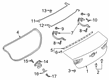 Diagram for Mazda Liftgate Hinge - BCJH-52-720A