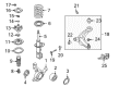 Diagram for Mazda 626 Axle Pivot Bushing - GE4T-34-990