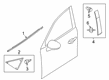 Diagram for Mazda 3 Door Moldings - BDTT-69-16YC