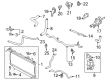 Diagram for Mazda Coolant Reservoir Cap - KL01-15-205